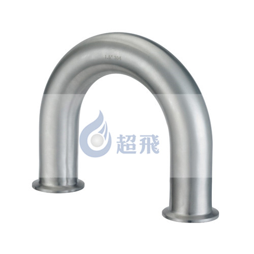 衛生級180°夾式彎頭工況定制