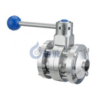 拉杆三片式焊接蝶閥